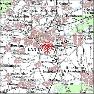 Erneutes Erdbeben am Sonntagmorgen in Landau